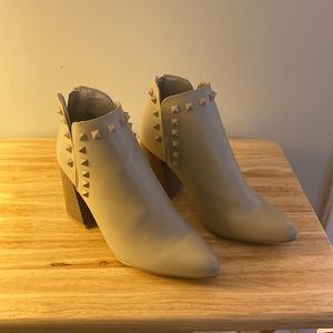 Mari A “Norm”  studded ankle booties- size 7